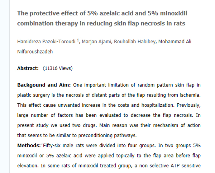 مقاله دکتر نیلفروش زاده research