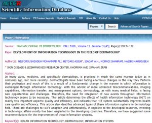 مقاله دکتر نیلفروش زاده research