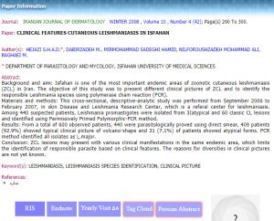 مقاله دکتر نیلفروش زاده research