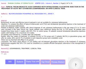 مقاله دکتر نیلفروش زاده research