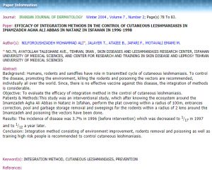 مقاله دکتر نیلفروش زاده research