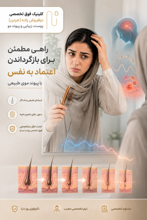 کاشت مو برای زنان