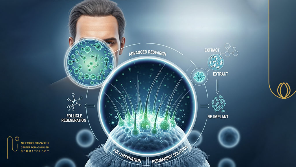 نقش سلول های بنیادی: نگاهی به آینده کاشت مو برای طاسی زیاد