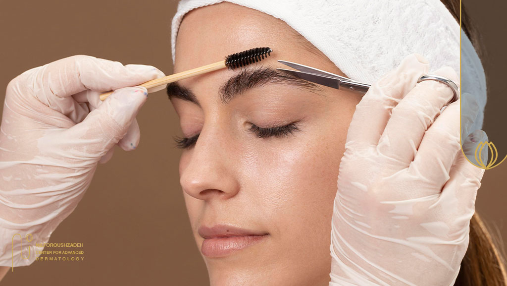 روش های مجاز و ممنوع برای اصلاح ابروی کاشته شده