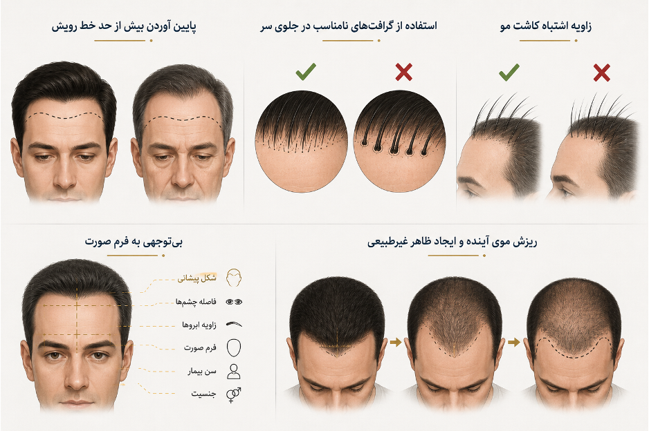 آیا خط رویش غیرطبیعی قابل اصلاح است؟